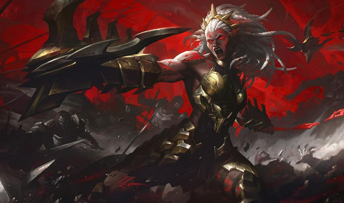 Chosen of the Wolf Ambessa Chosen of the Wolf Ambessa splash art