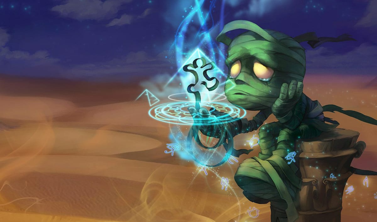 Amumu splash art banner