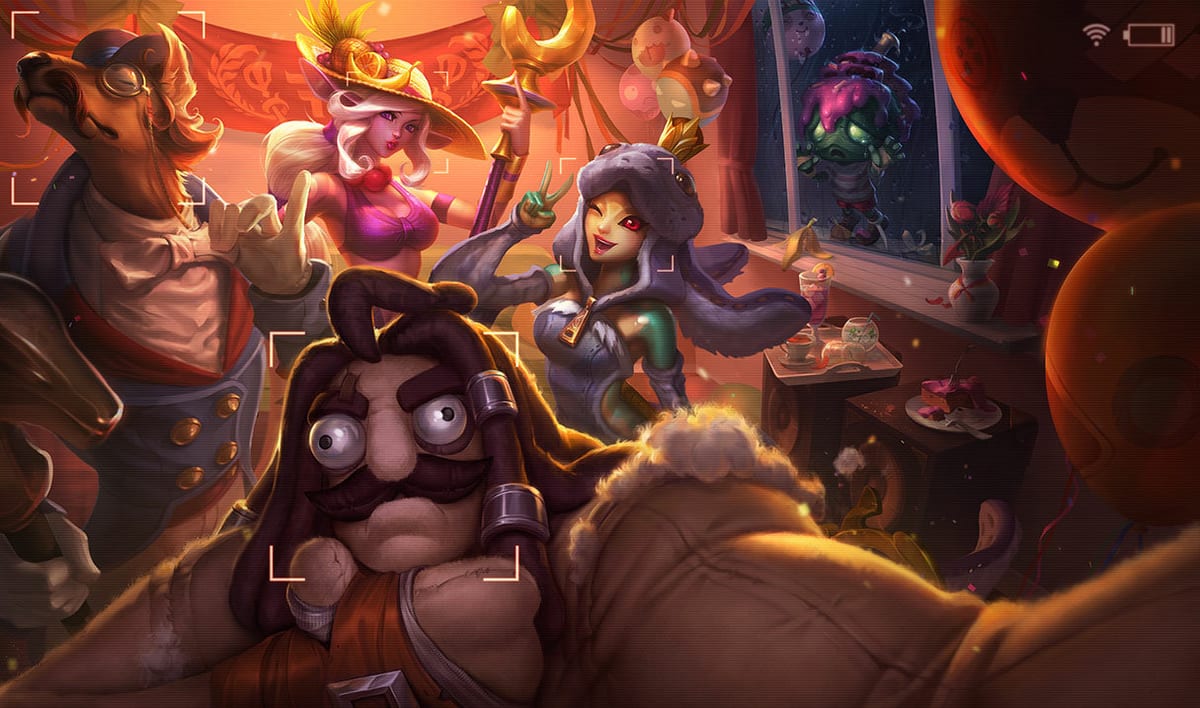 Surprise Party Amumu splash art