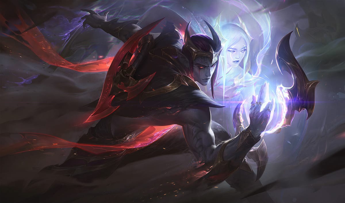Nightbringer Aphelios Nightbringer Aphelios splash art