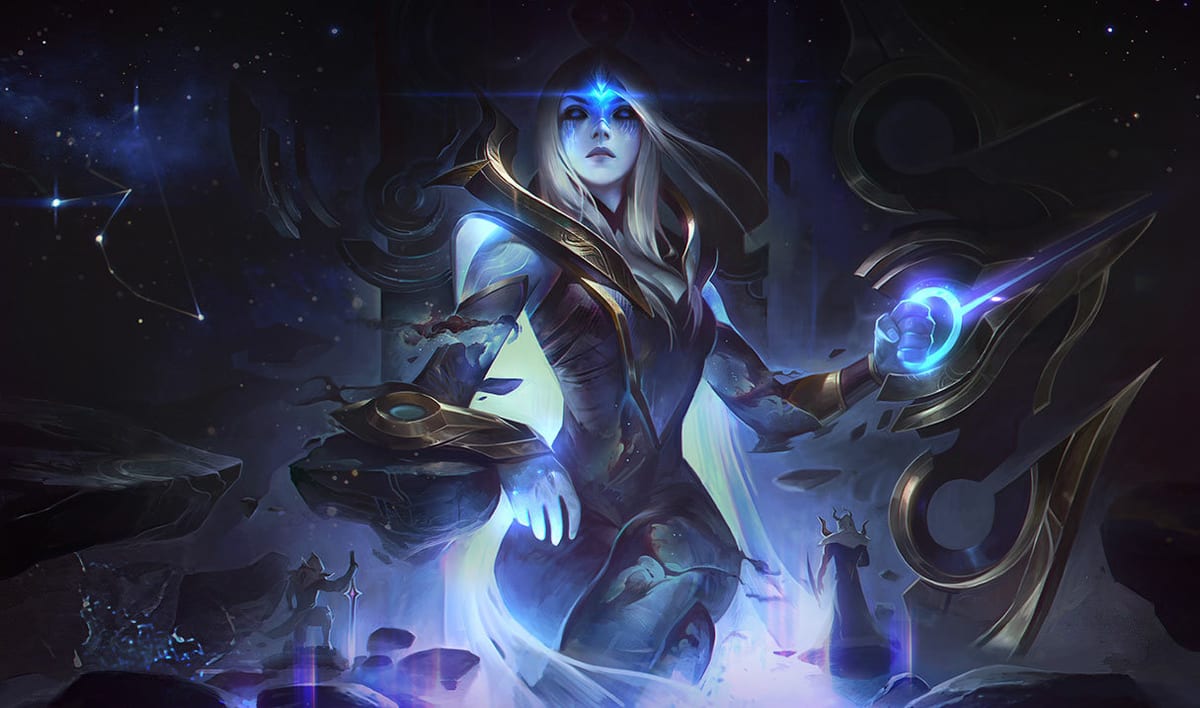 Ashe splash art banner