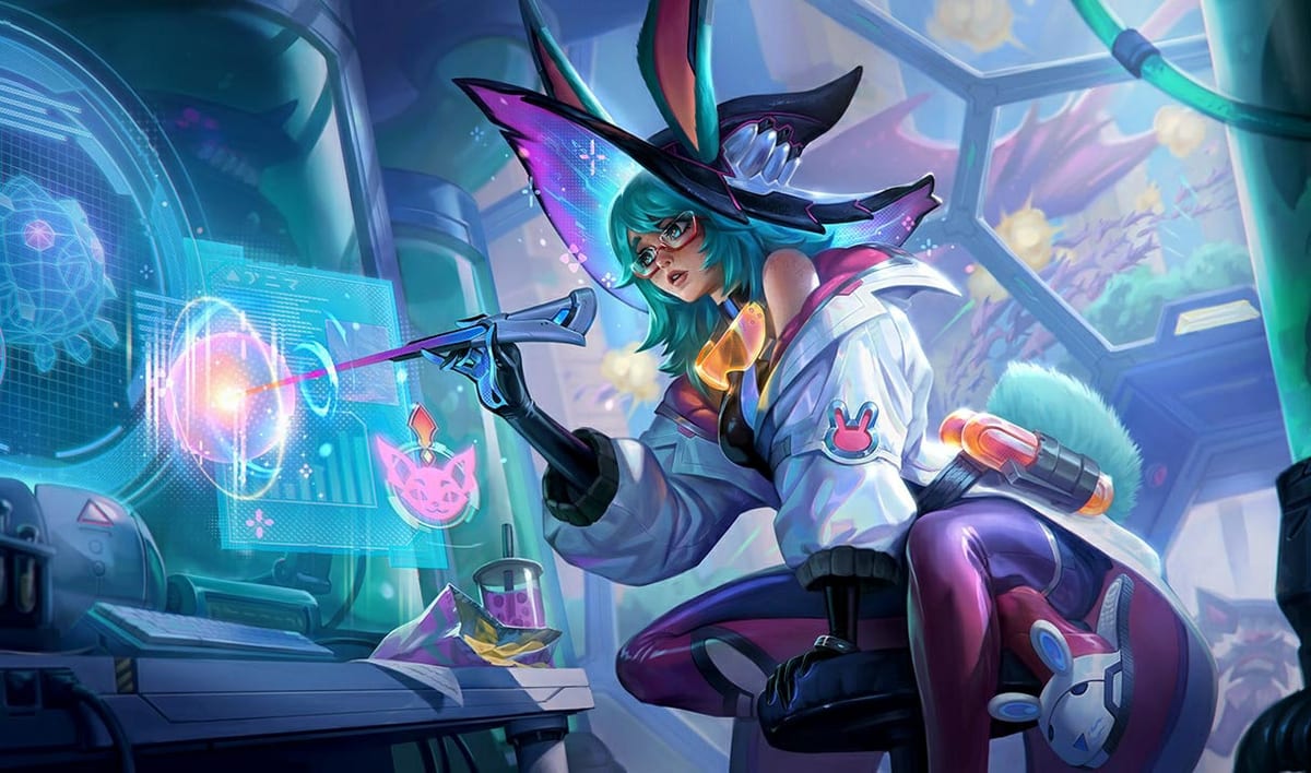 Battle Bunny Aurora Battle Bunny Aurora splash art