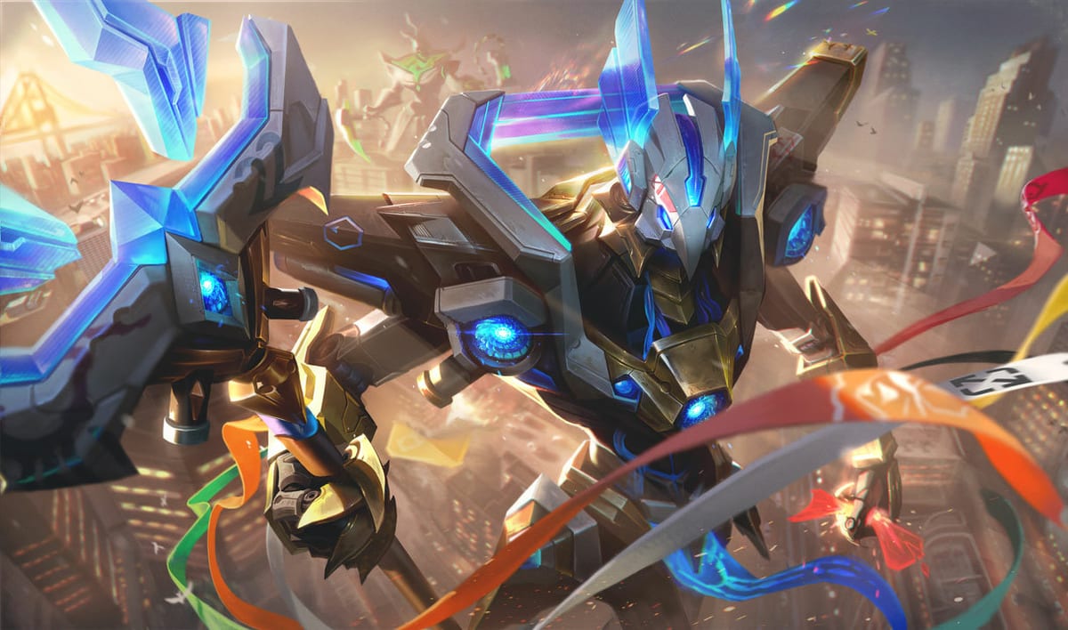 Worlds 2022 Azir splash art