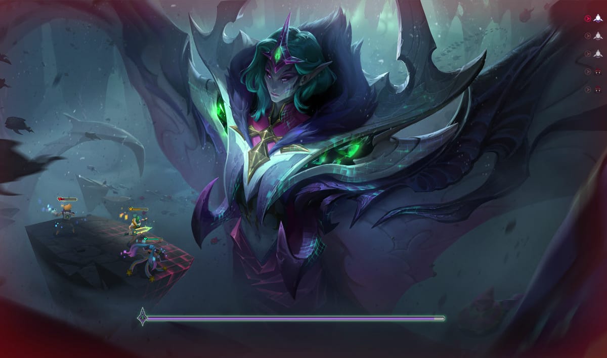 Battle Boss Bel'Veth splash art - League of Legends Patch 26.15 rework