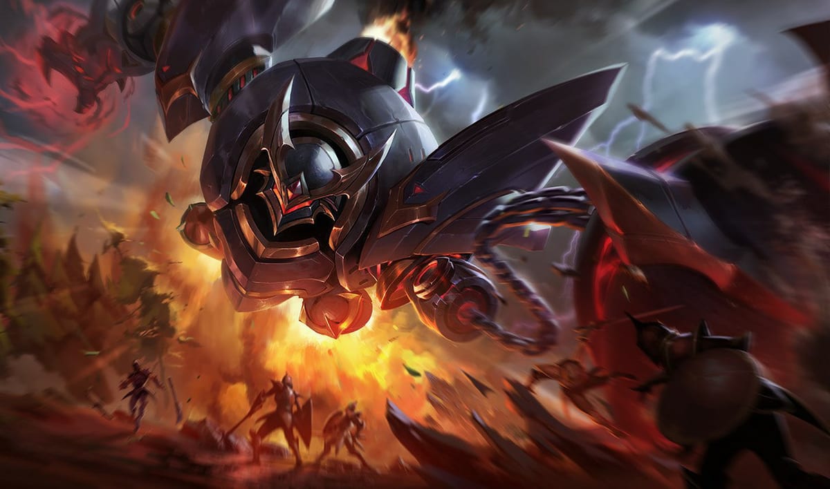 Blitzcrank splash art