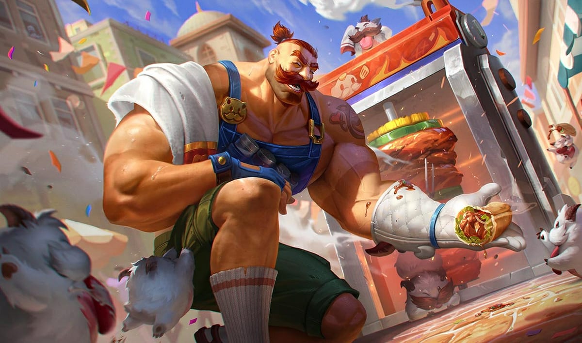 Grill Master Braum splash art