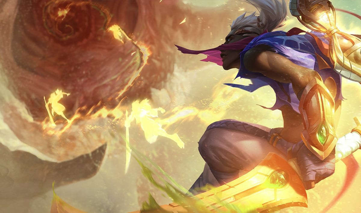Ekko splash art