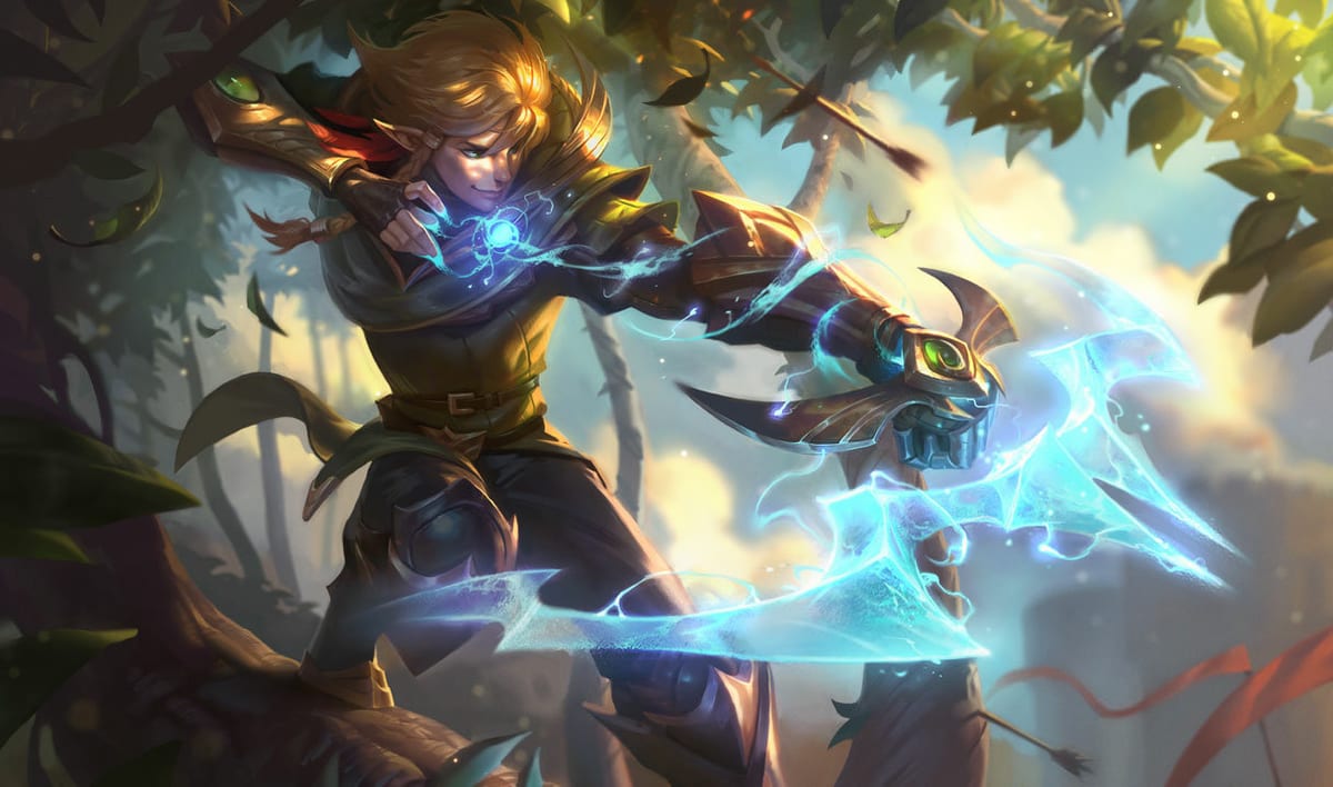 Nottingham Ezreal splash art