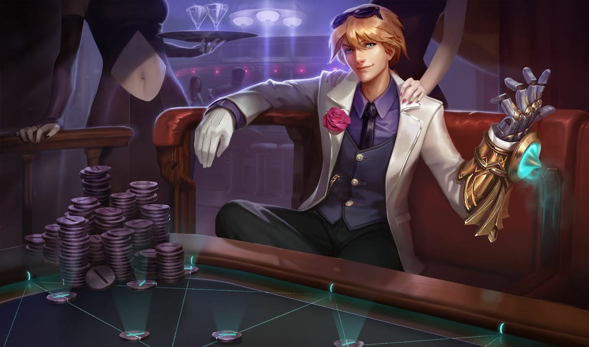 Debonair Ezreal Skin Debonair Ezreal splash art