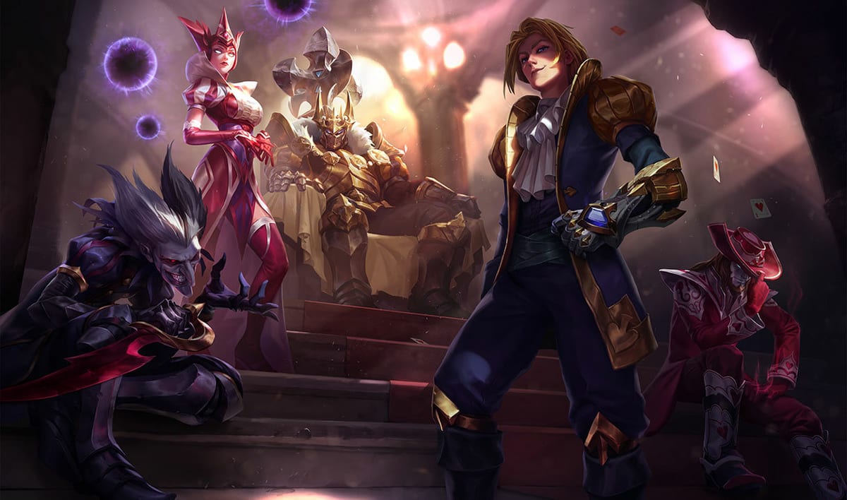 Ace of Spades Ezreal Skin Ace of Spades Ezreal splash art