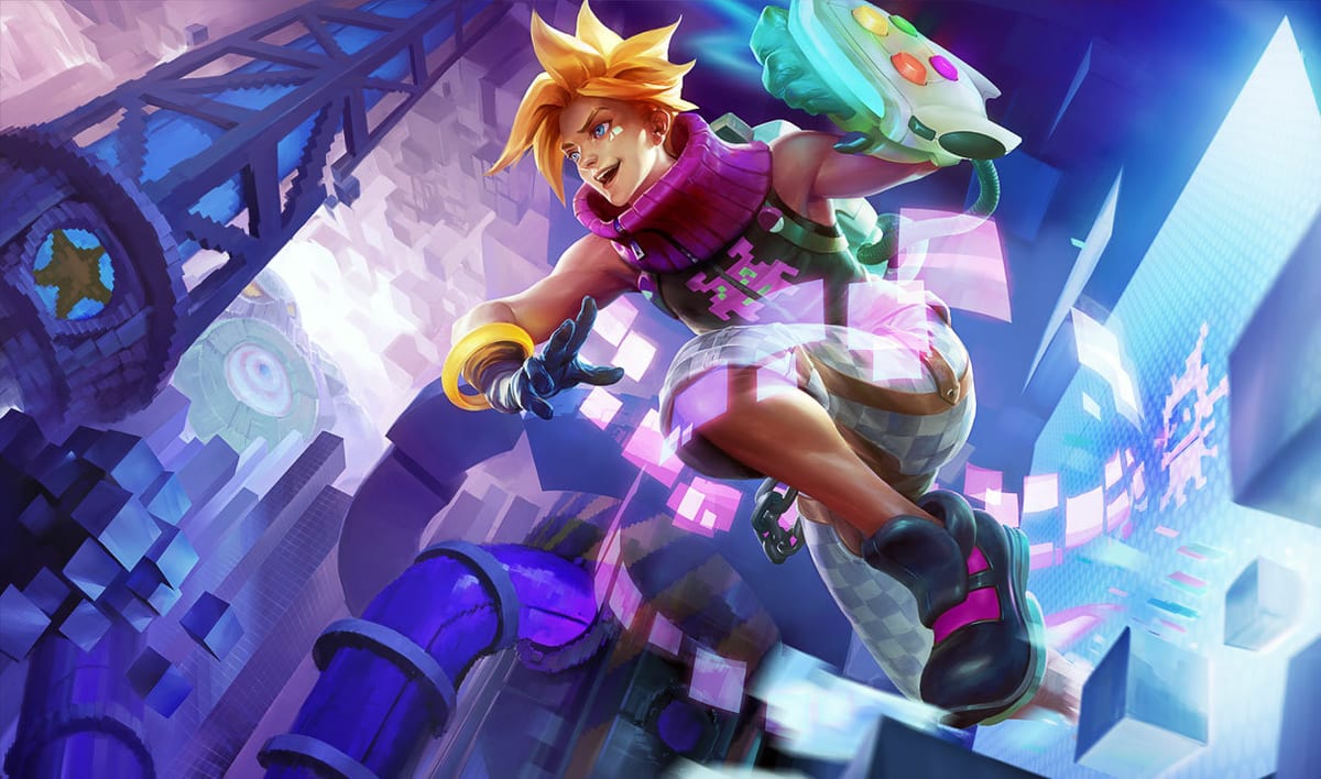 Arcade Ezreal Skin Arcade Ezreal splash art