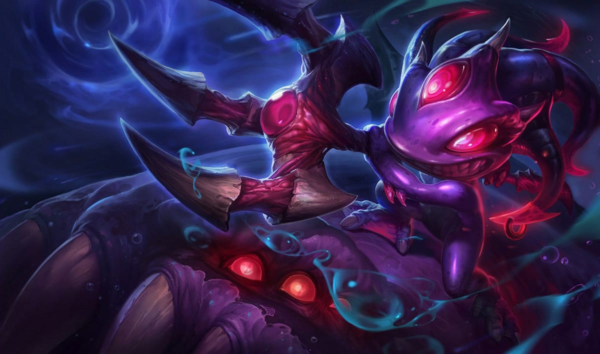 Void Fizz splash art, predicted God Tier pick in the League of Legends Solo Queue Tier List (Patch 26.15)