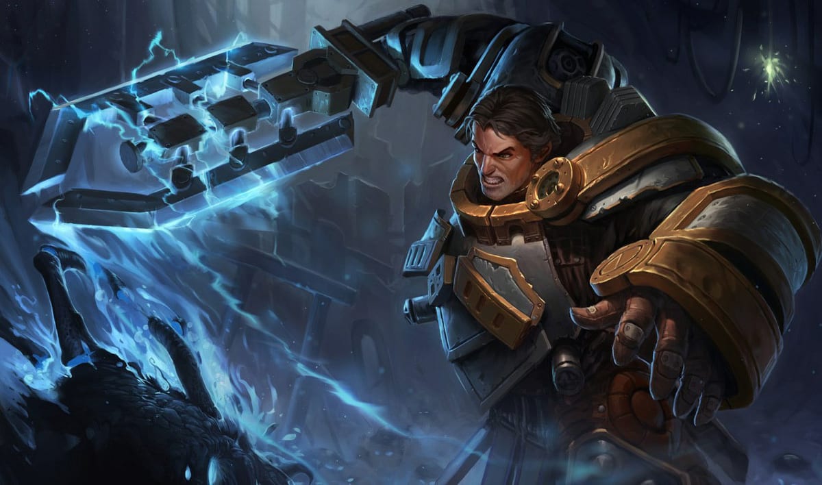 Steel Legion Garen splash art