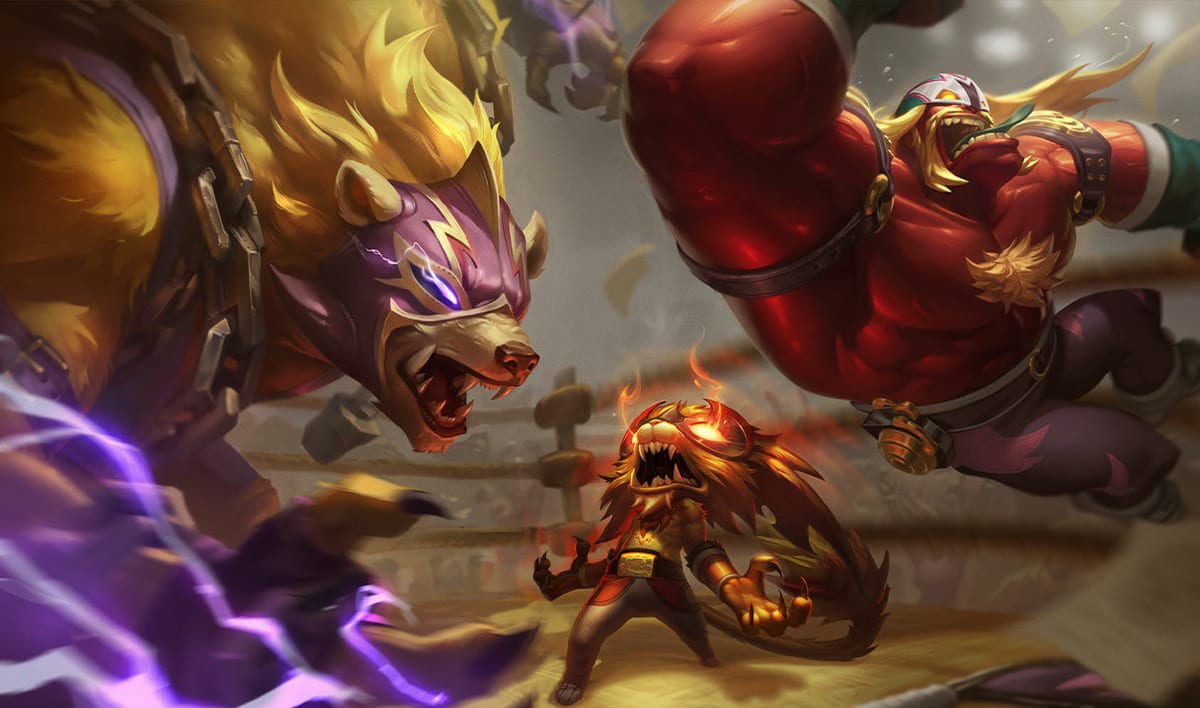 El León Gnar El León Gnar splash art