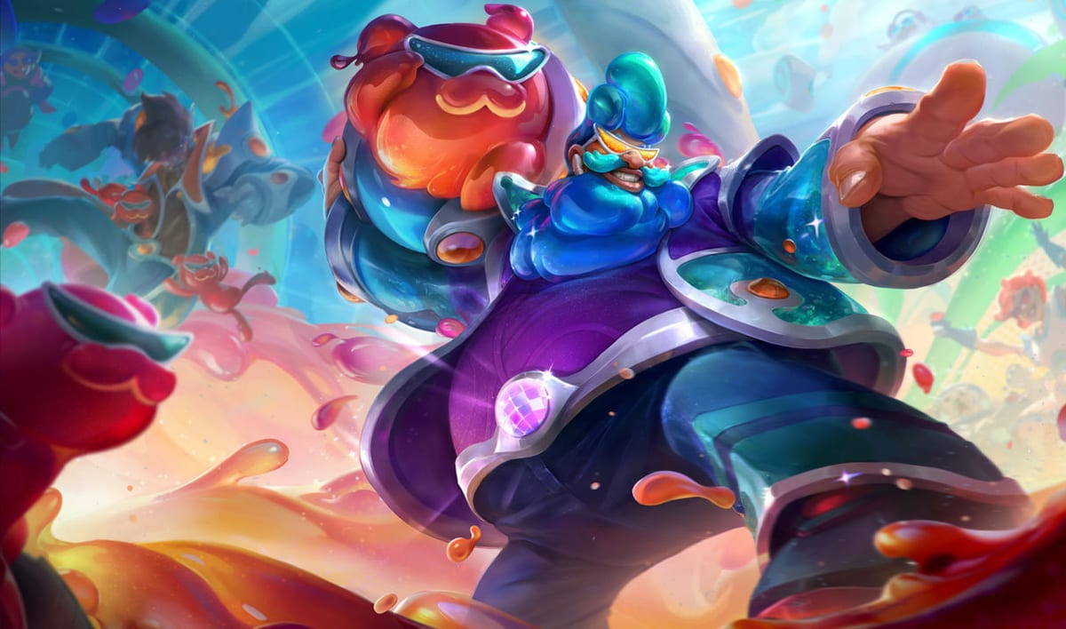 Space Groove Gragas Skin Space Groove Gragas Skin splash art