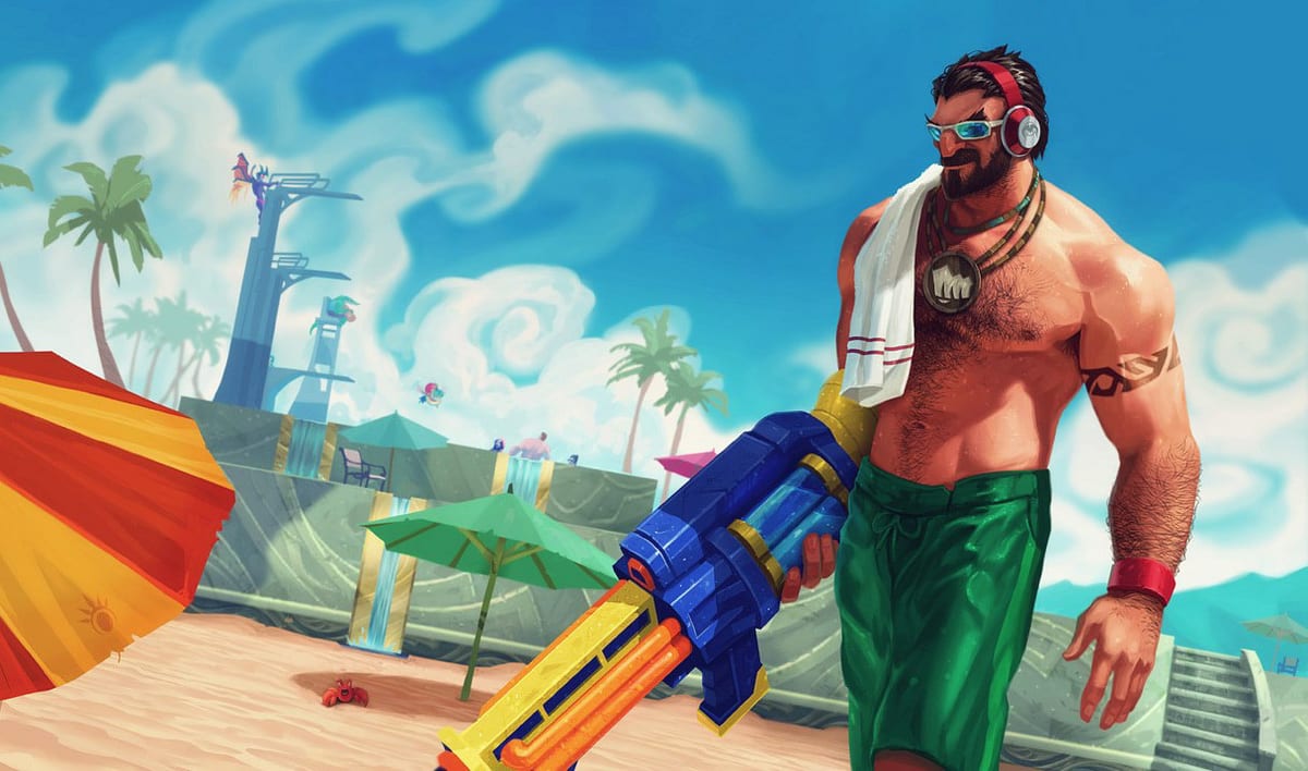 Graves splash art