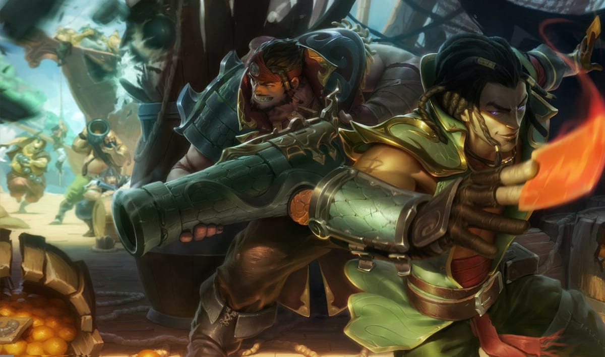 Graves splash art