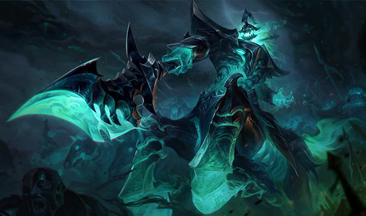 Hecarim splash art banner