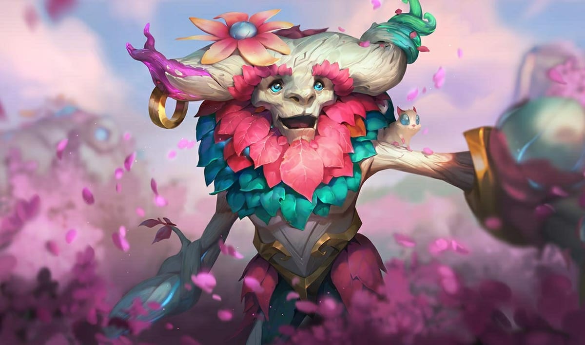 Spirit Blossom Ivern splash art