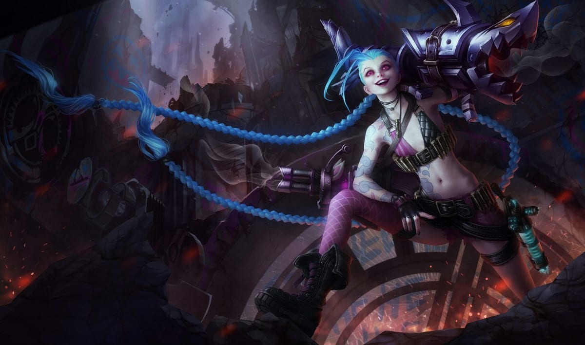 Jinx splash art banner
