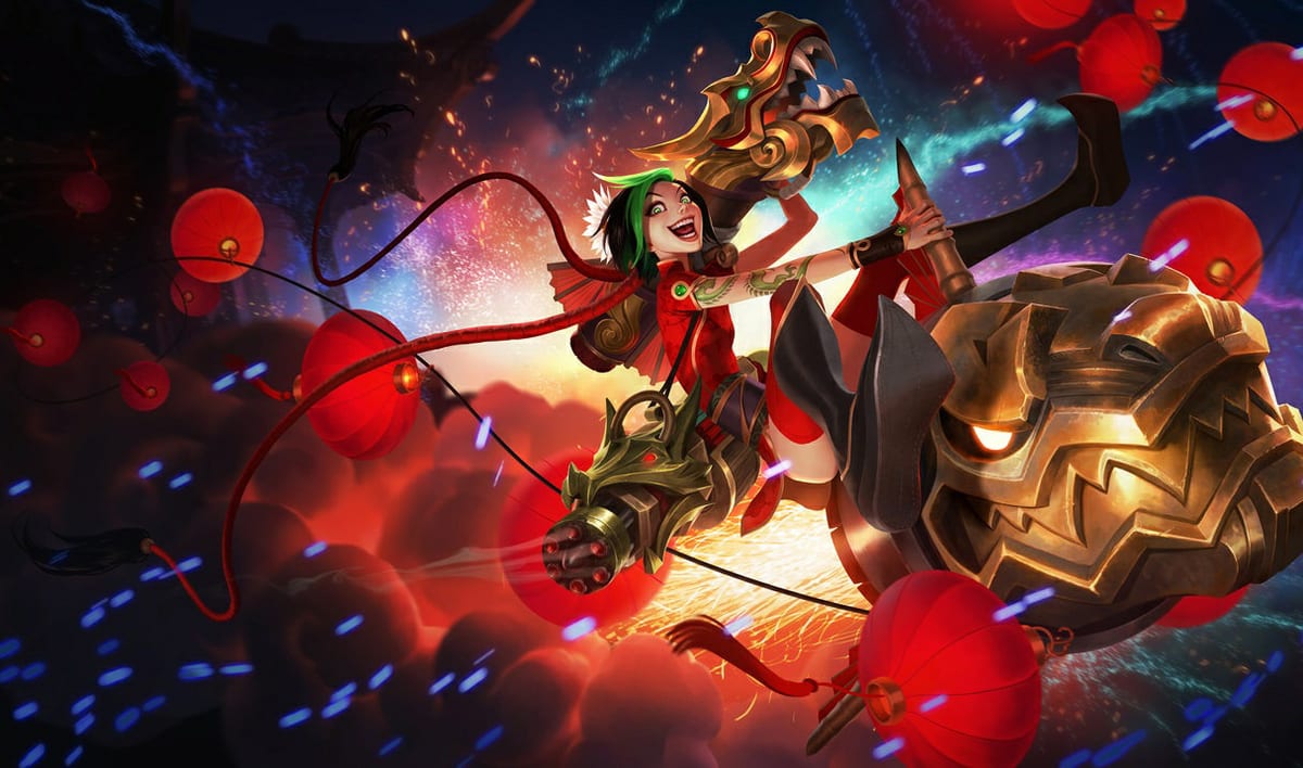Jinx splash art