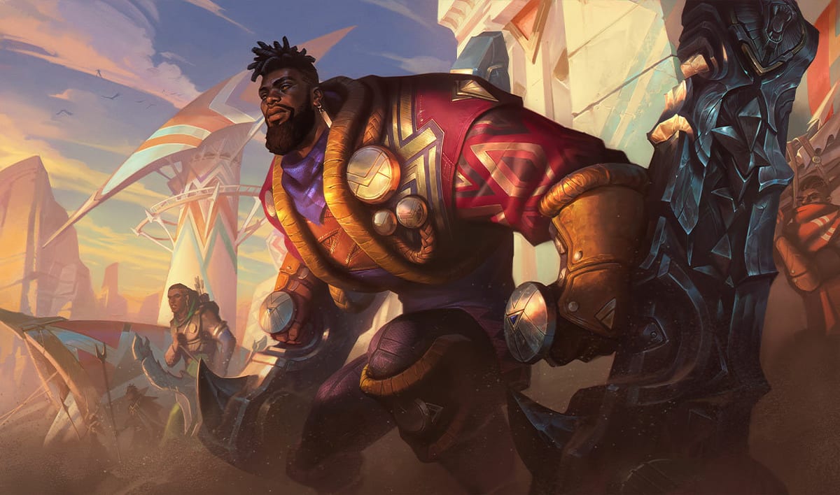 Classic K'Sante Classic K'Sante splash art