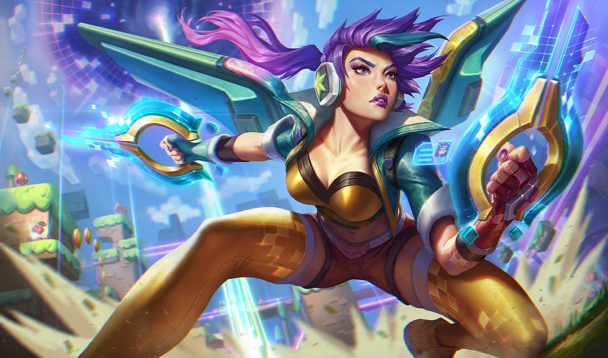 Arcade Kai'Sa Arcade Kai'Sa splash art