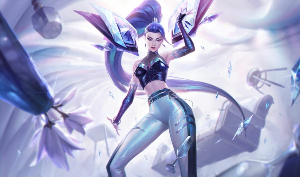 K/DA ALL OUT Kai'Sa K/DA ALL OUT Kai'Sa splash art