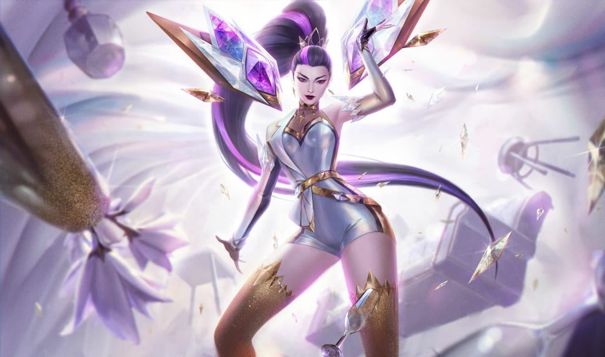 Prestige K/DA ALL OUT Kai'Sa Prestige K/DA ALL OUT Kai'Sa splash art