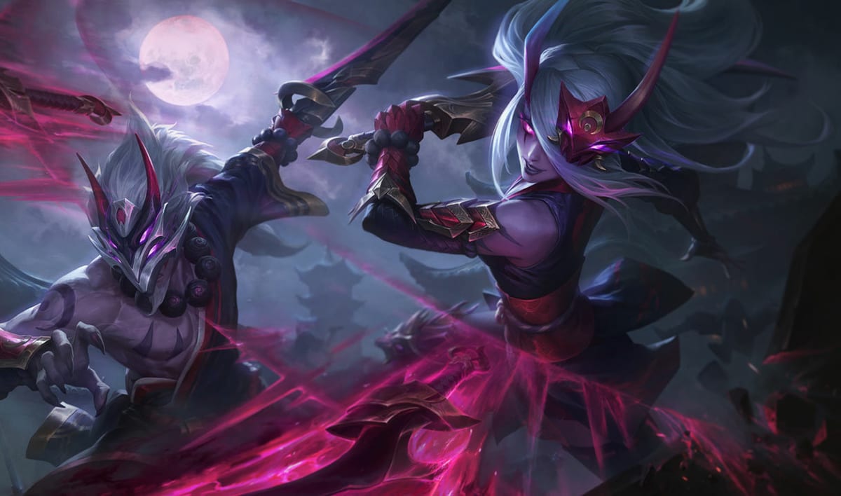 Blood Moon Katarina Blood Moon Katarina splash art