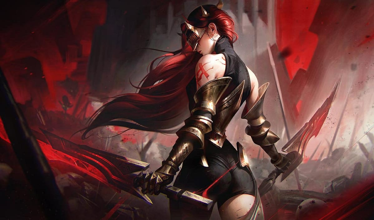 Chosen of the Wolf Katarina Chosen of the Wolf Katarina splash art