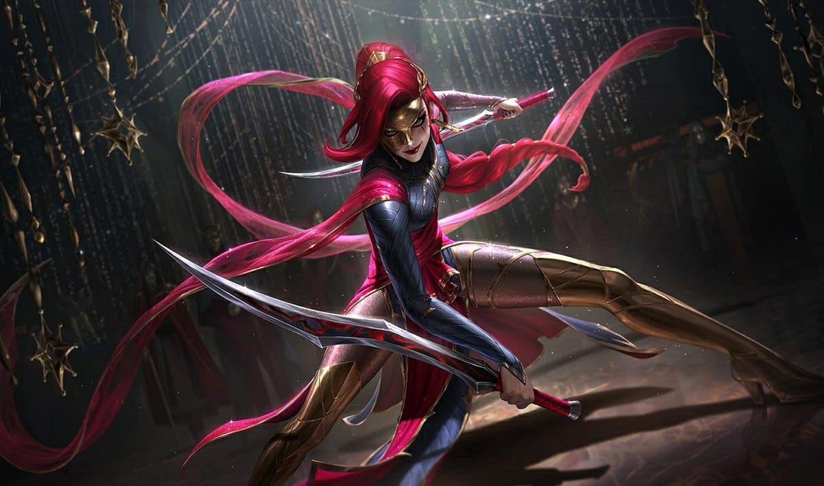Prestige Masque of the Black Rose Katarina Prestige Masque of the Black Rose Katarina splash art