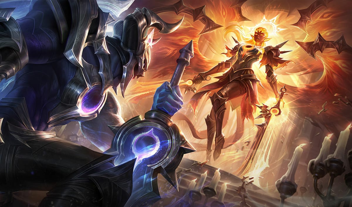 Sun-Eater Kayle splash art banner