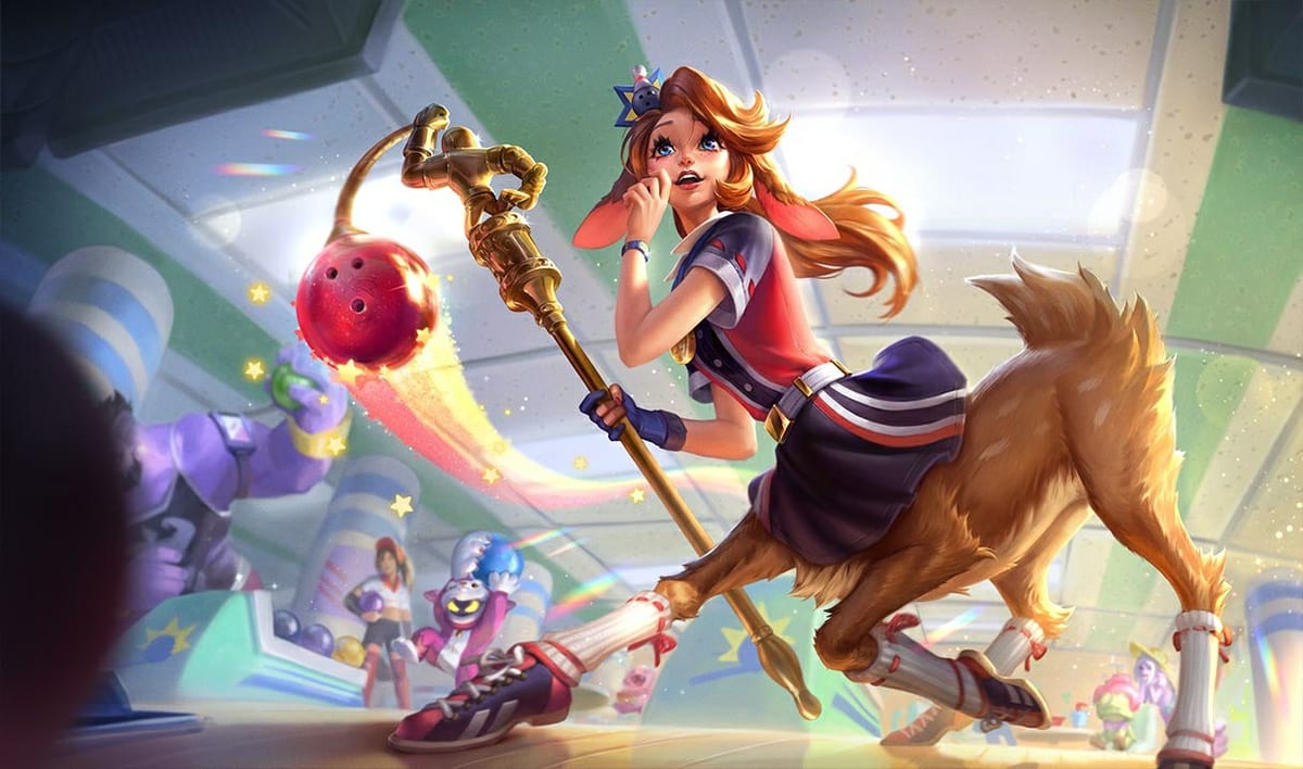 Bowling League Lillia Bowling League Lillia splash art