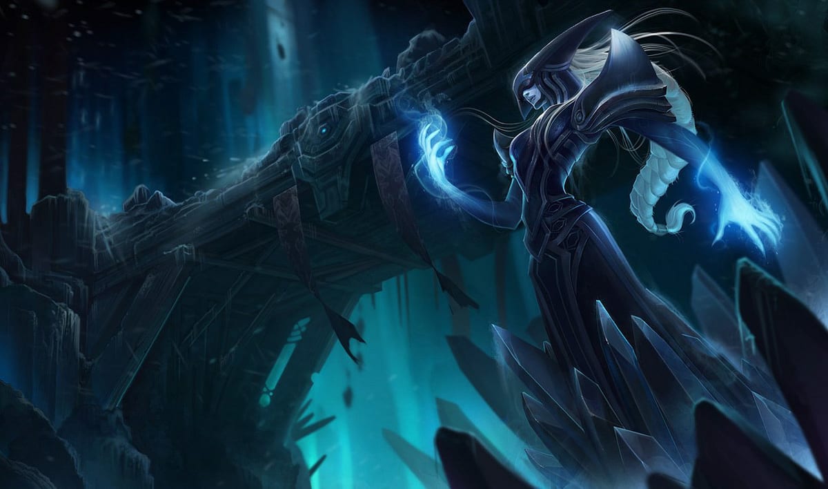 Lissandra splash art banner