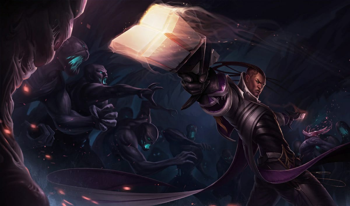 Lucian splash art banner