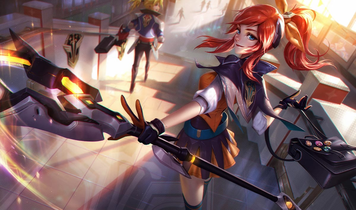Battle Academia Lux Skin Battle Academia Lux splash art