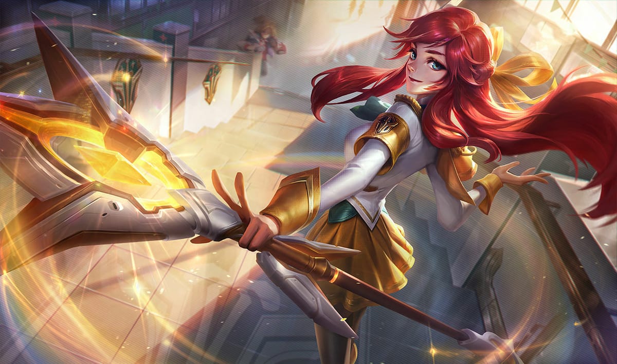 Prestige Battle Academia Lux Skin Prestige Battle Academia Lux splash art