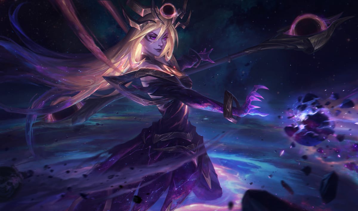Dark Cosmic Lux Skin Dark Cosmic Lux splash art