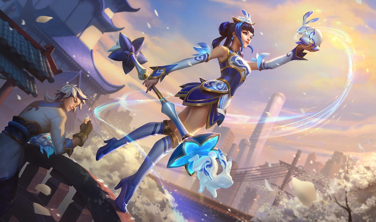 Porcelain Lux Skin Porcelain Lux splash art