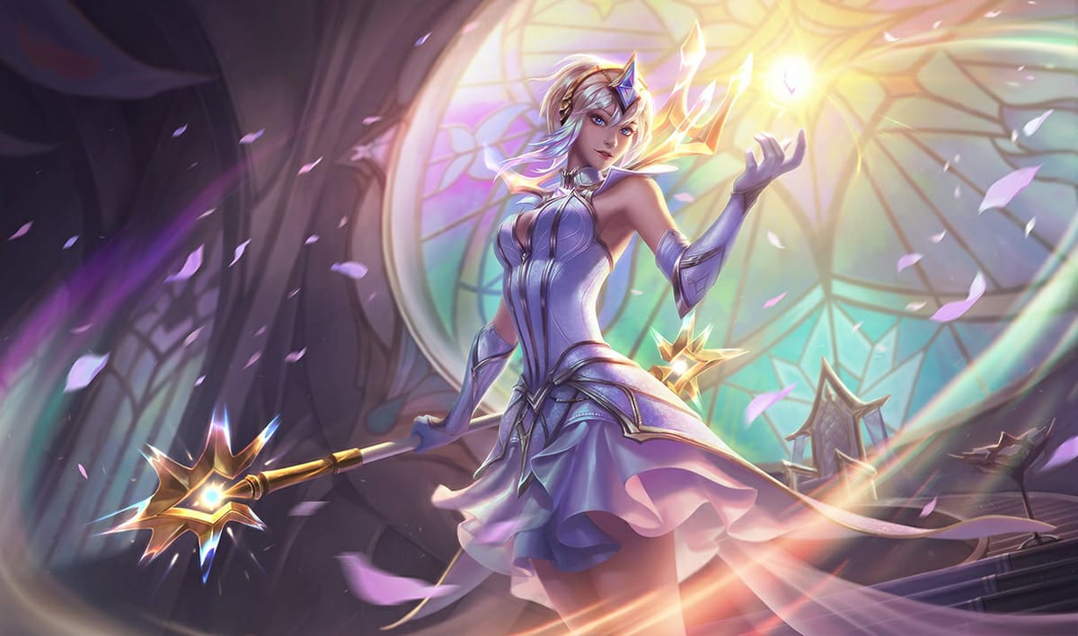 Elementalist Lux Skin Elementalist Lux splash art