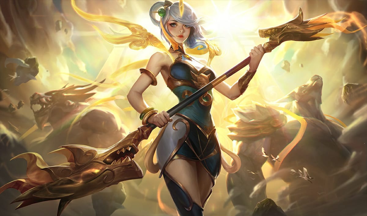 Lunar Empress Lux Skin Lunar Empress Lux splash art