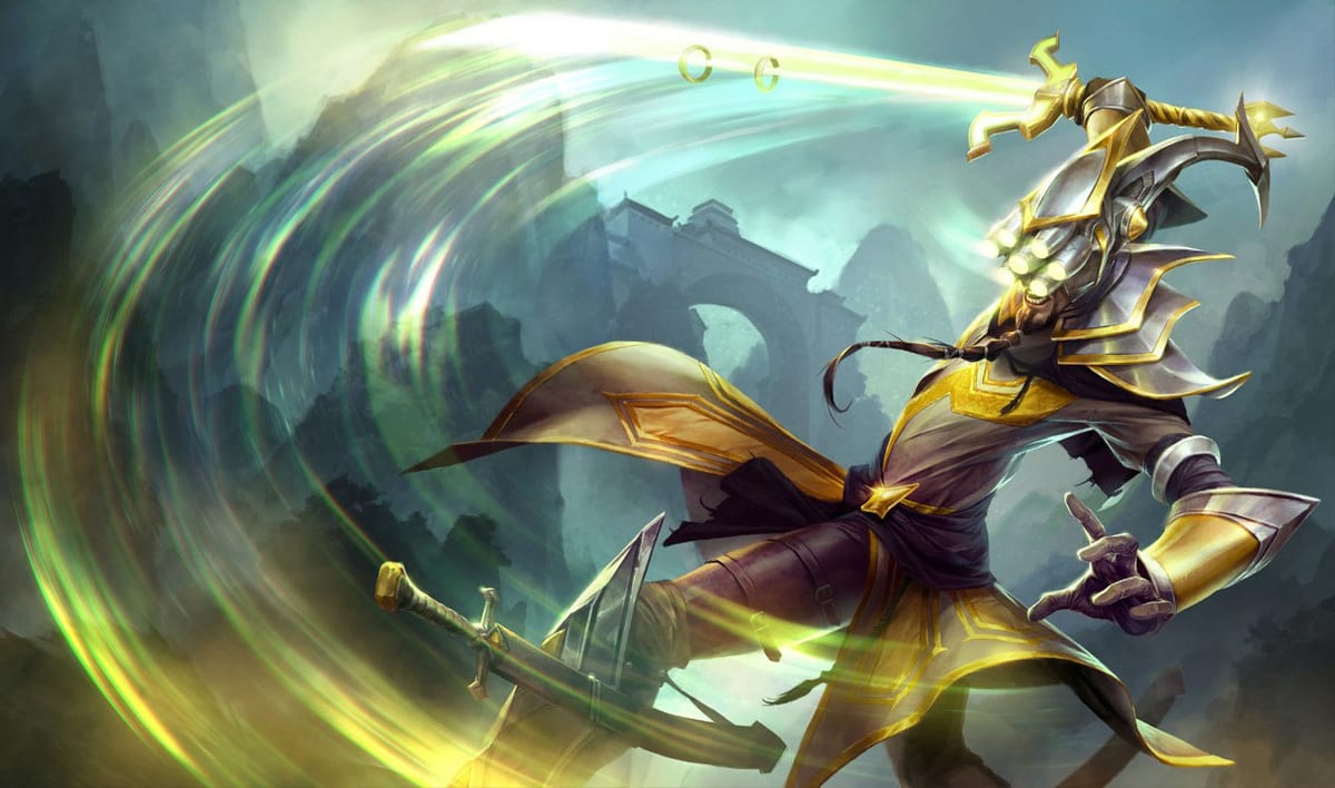 Master Yi splash art banner