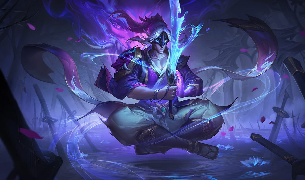 Spirit Blossom Master Yi splash art banner