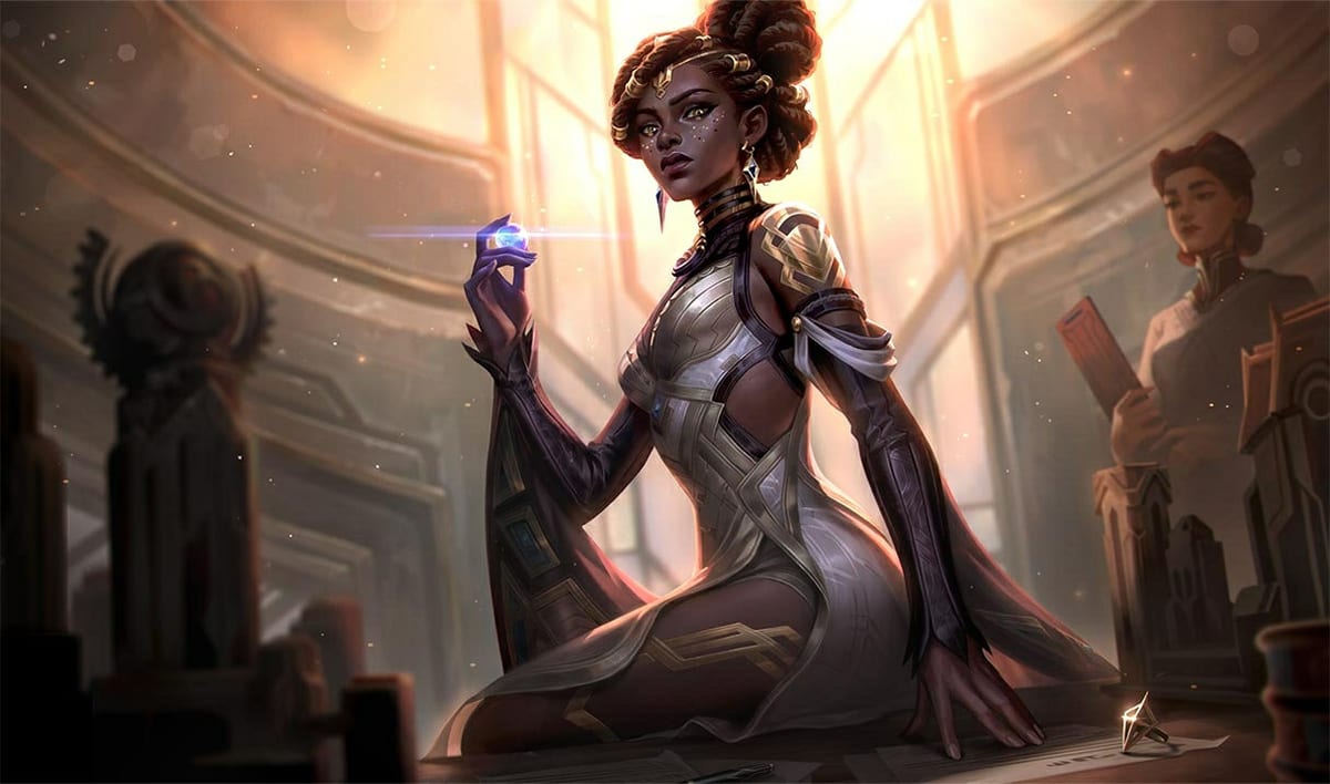Arcane Councilor Mel splash art banner