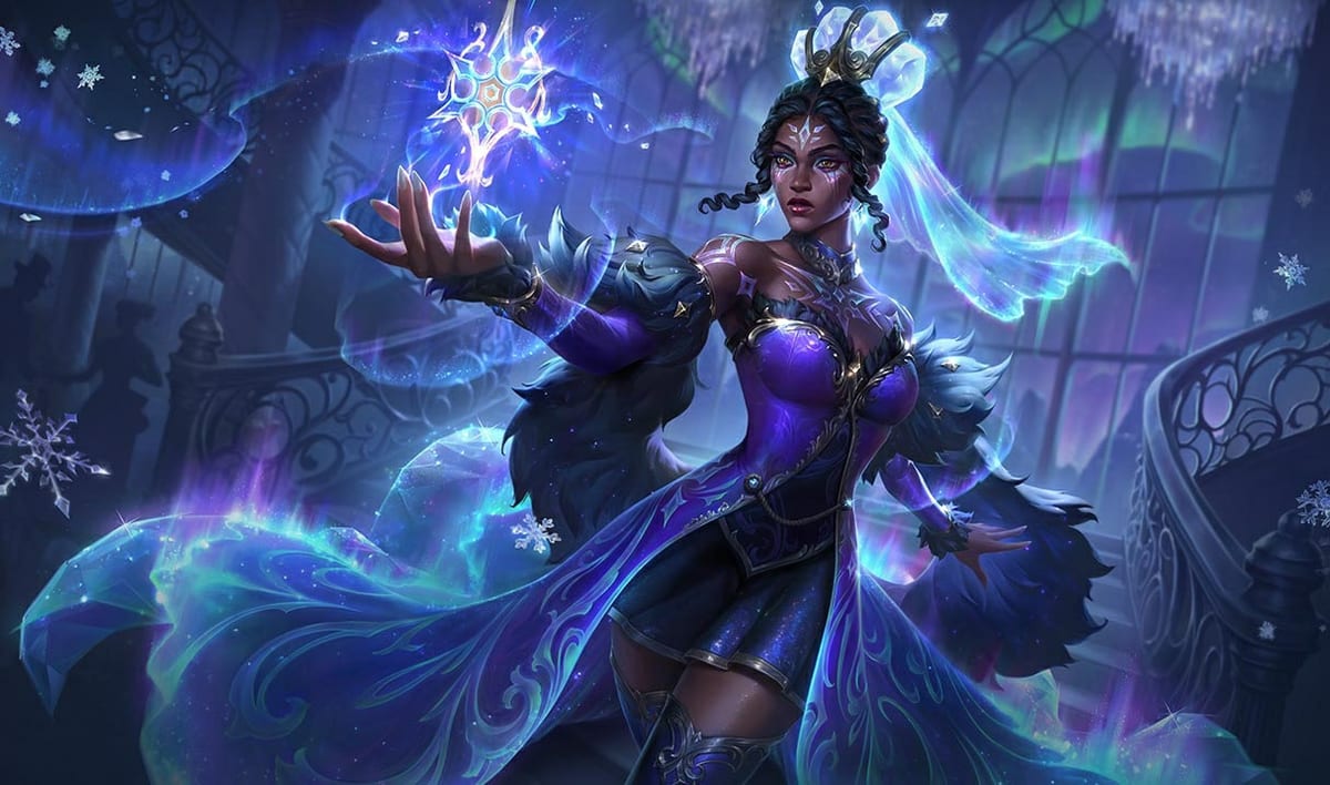 Prestige Winterblessed Mel splash art