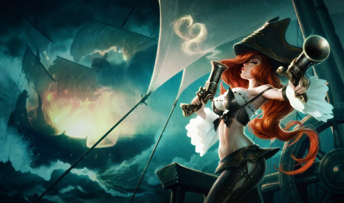 Miss Fortune splash art banner
