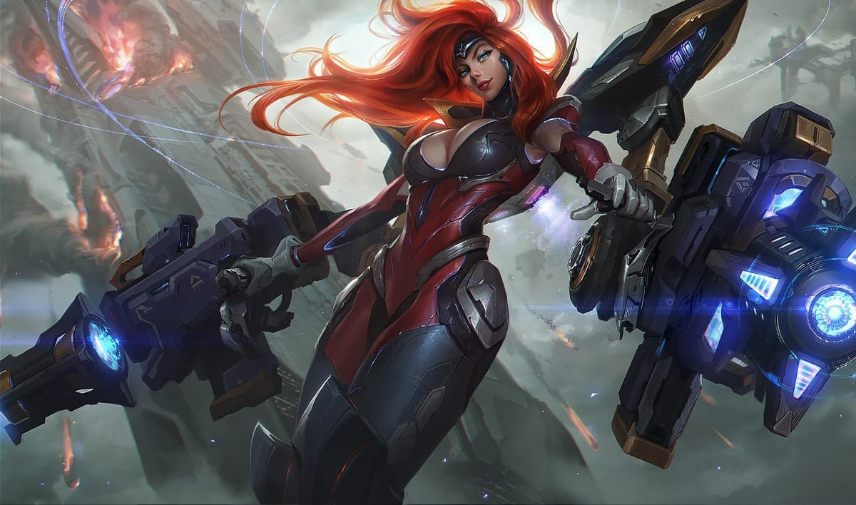 Gun Goddess Miss Fortune Skin Gun Goddess Miss Fortune splash art