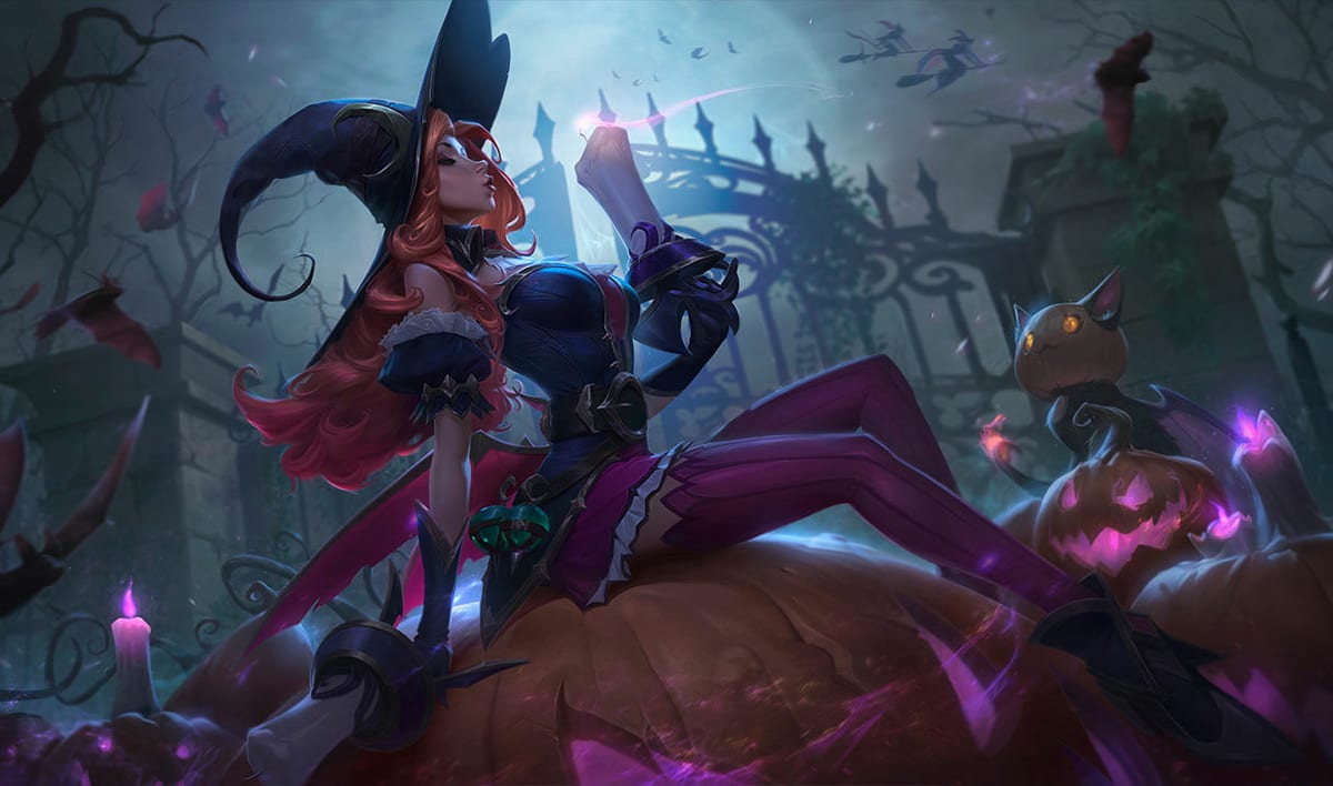 Bewitching Miss Fortune Skin Bewitching Miss Fortune splash art