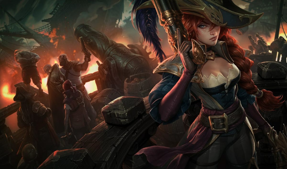 Captain Fortune Skin Captain Fortune splash art